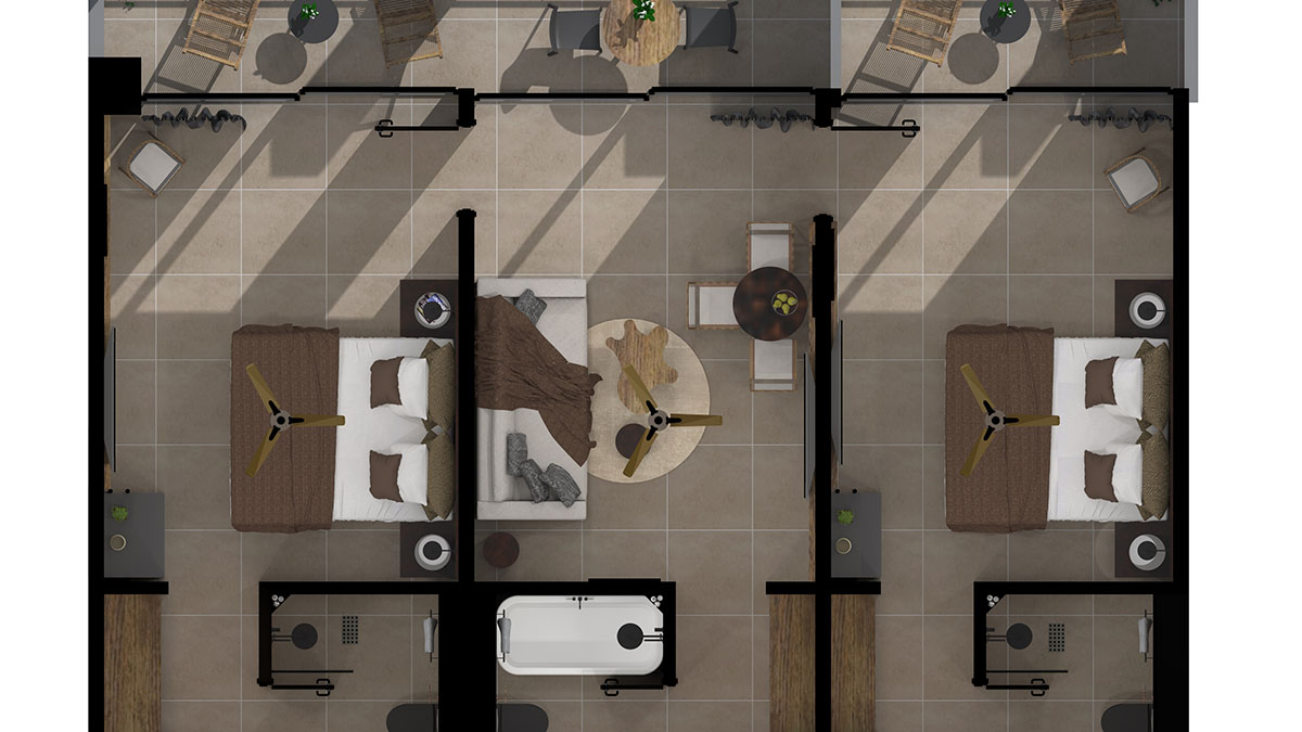 Sapphire Family 2 Bedroom Suite